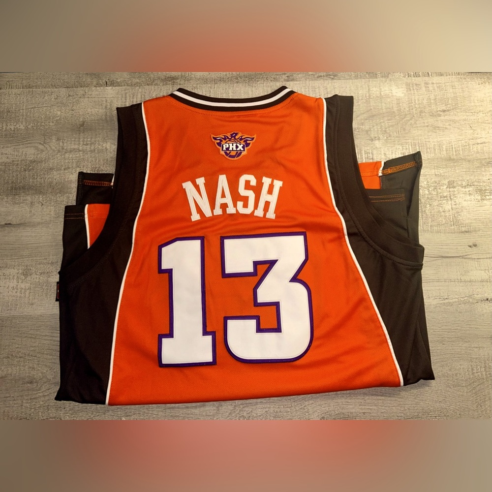 Adidas Steve Nash Phoenix Suns Alternate Orange Jersey Size Medium - 🔥🏀🇨🇦